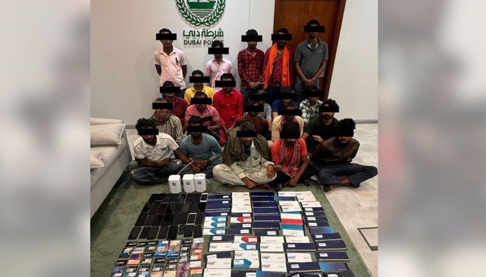 فون فراڈ کا شکار افراد کی 400 سے زائد شکایات موصول ہوئی تھیں اور ملزمان بینک صارفین کو نشانہ بناتے تھے: دبئی پولیس— فوٹو:دبئی پولیس