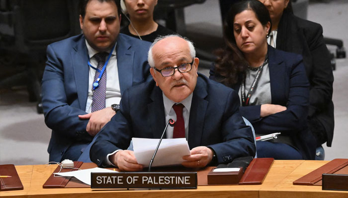 فلسطین نےگزشتہ ہفتے اقوام متحدہ کی رکنیت کی درخواست پرغورکا مطالبہ کیا تھا/ فائل فوٹو