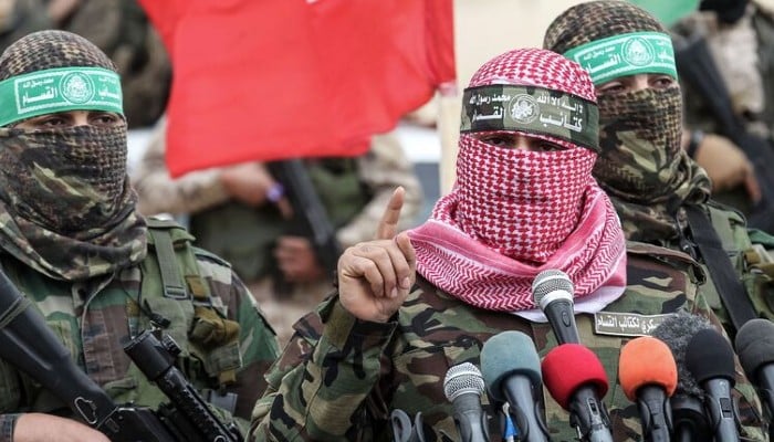 حماس نے عرب ممالک ،مسلمان قوم اور خطے کی مزاحمتی قوتوں سے الاقصیٰ فلڈ کیلئے حمایت جاری رکھنے کی بھی اپیل کی ہے— فوٹو:فائل