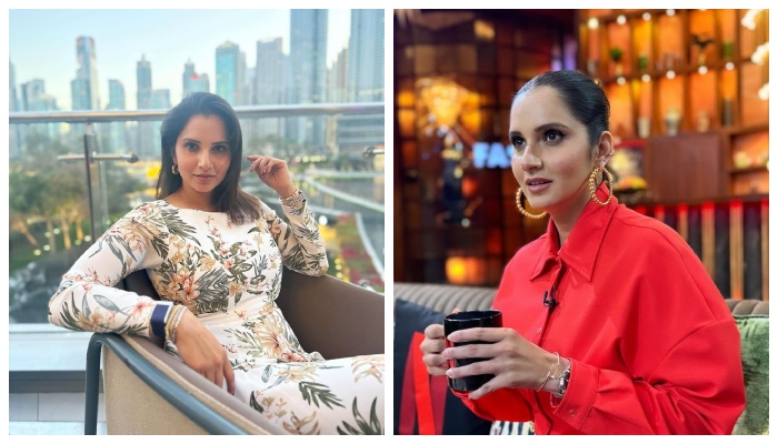 ثانیہ مرزا کو پاکستان میں ناصرف پسند کیا جاتا ہے بلکہ شعیب ملک کی دوسری شادی کے بعد سے معروف ٹینس اسٹار مزید توجہ کا مرکز بن گئی ہیں__فوٹو: انسٹاگرام/ثانیہ مرزا