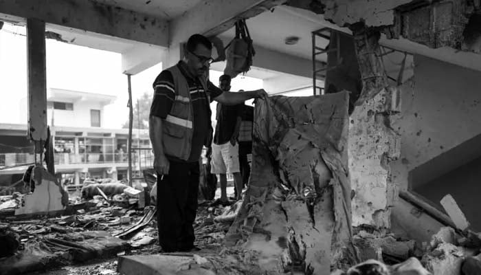 غزہ: اسرائیل کی اقوام متحدہ کے اسکول پر پھر بمباری، 33 فلسطینی شہید