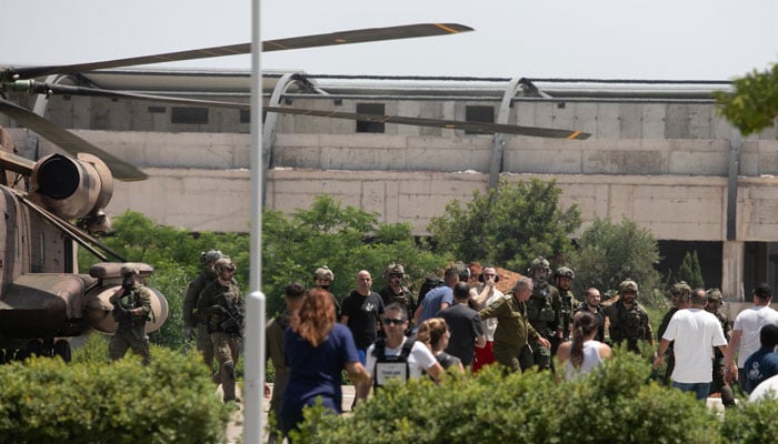 اسرائیلی فوج کا 8 ماہ بعد غزہ سے 4 یرغمالیوں کو بازیاب کرانےکا دعویٰ