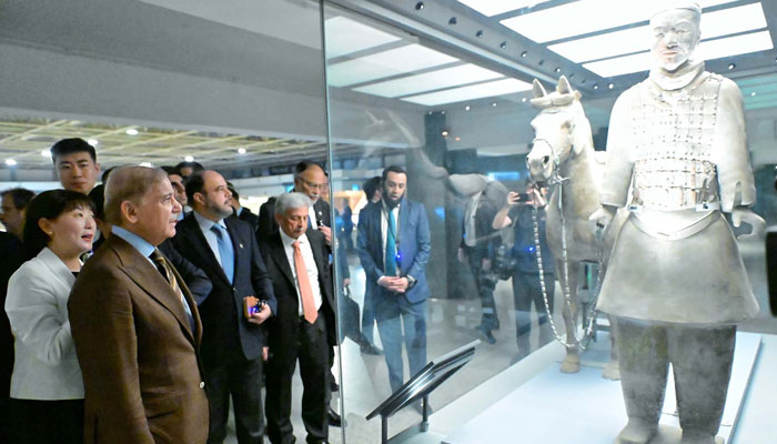 وزیراعظم کا چینی صدر کی دعوت پر انکے آبائی شہر میں تاریخی ٹیراکوٹا وارئیر میوزیم کا دورہ