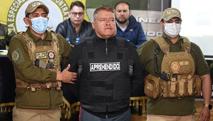 صدر نے اپنی مقبولیت بڑھانے کیلئے بغاوت کرنے کا کہا: بولیویا کے گرفتار جنرل کا بیان