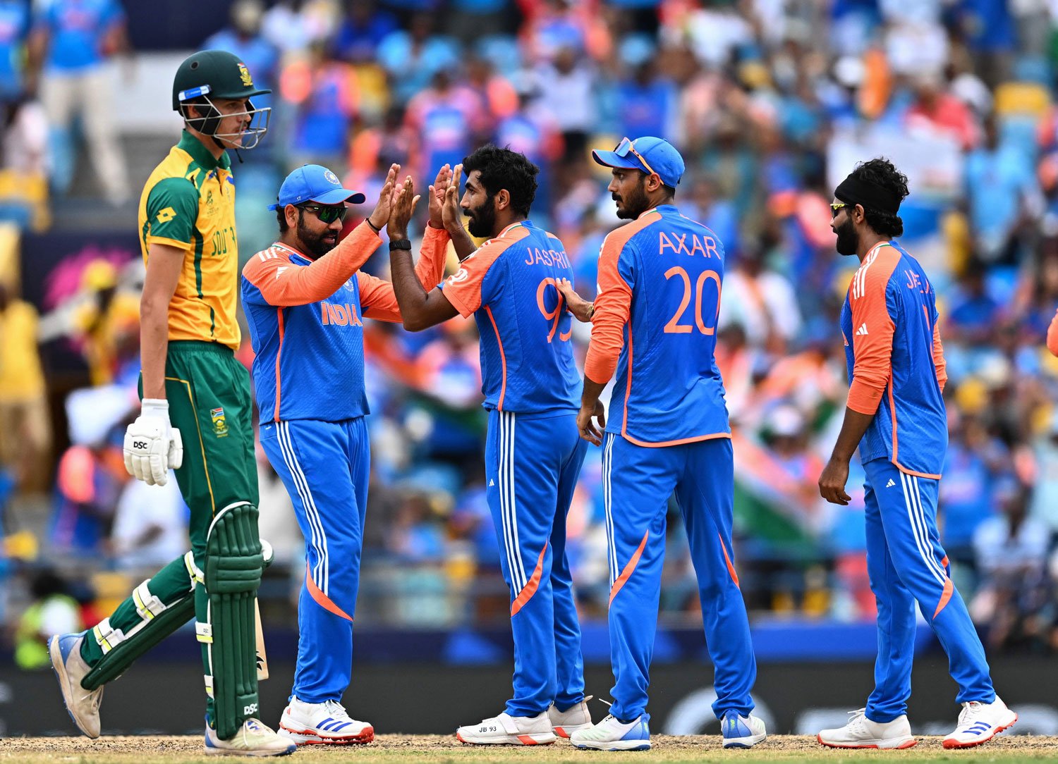 بھارتی بولرز نے جنوبی افریقا سے جیتا ہوا میچ چھین لیا، بھارت دوسری بار ٹی ٹوئنٹی کا عالمی چیمپئن بن گیا