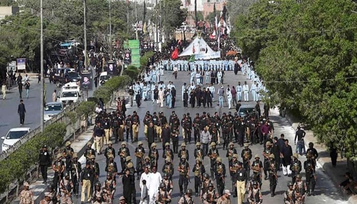 ملک کے مختلف شہروں سے 8 محرم کے جلوس آج برآمد ہونگے، سخت سکیورٹی انتظامات