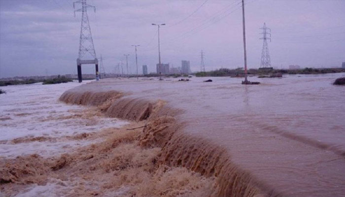 بلوچستان میں رات گئے بارش، کوہ سلیمان پر اونچے درجے کا سیلاب