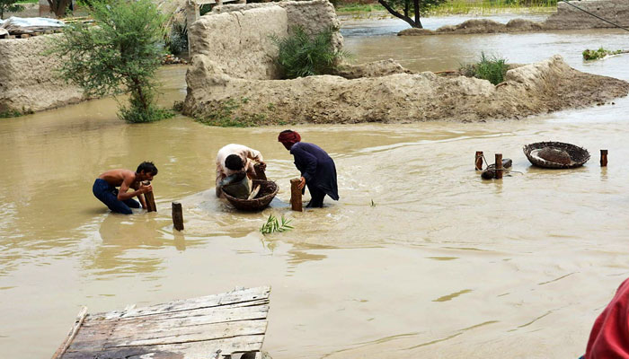 بلوچستان میں شدید بارشو ں سے تباہی، ندی نالوں میں طغیانی، 12 افراد جاں بحق