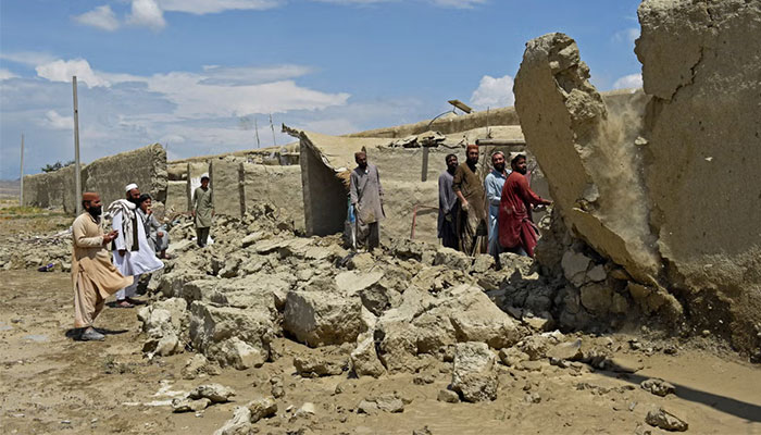 ملک کے مختلف حصوں میں بارش اورسیلابی ریلوں نے تباہی مچادی