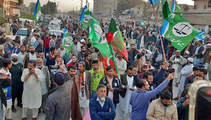 مہنگائی کیخلاف جماعت اسلامی کے لاہور اور کراچی سمیت مختلف شہروں میں مظاہرے