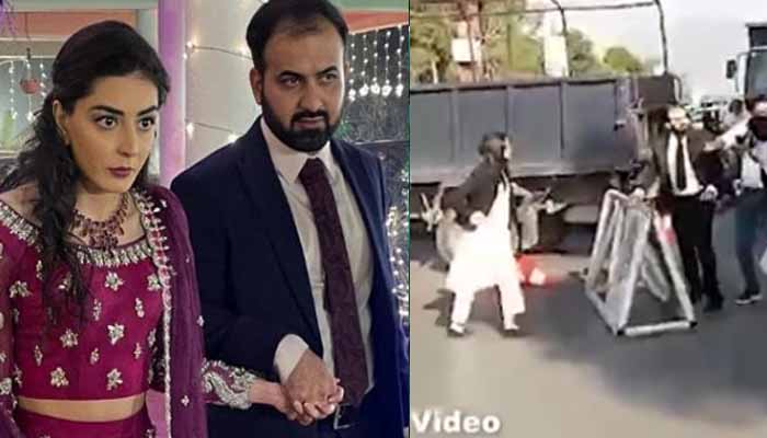 سکیورٹی روٹ توڑنے کی کوشش، ایمان مزاری اور ان کے شوہر گرفتار