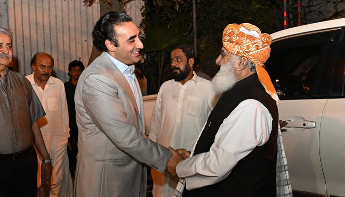 بلاول سے ملاقات، فضل الرحمان کا مدارس رجسٹریشن بل پرصدر کے دستخط نہ ہونے پرتشویش کا اظہار