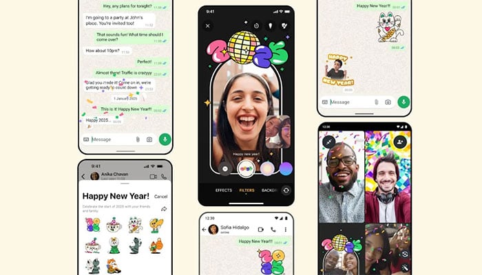 واٹس ایپ میں نئے سال کا خیرمقدم کرنے کیلئے چند نئے فیچرز کا اضافہ