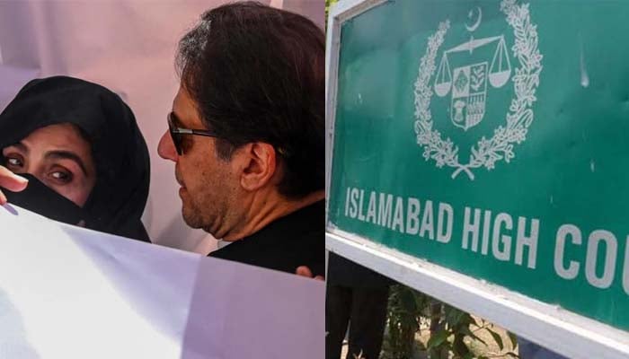 توشہ خانہ 2: عمران اور بشریٰ کی بریت کی درخواستوں پر ایف آئی اے کو نوٹس، بینچ بدلنے کی استدعا مسترد