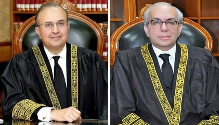 جسٹس منصور اور جسٹس منیب نے ججز تقرری کیلئے ہونیوالے جوڈیشل کمیشن اجلاس کا بائیکاٹ کردیا