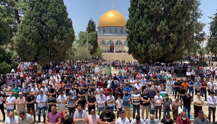 اسرائیل کا رمضان میں فلسطینیوں کی مسجد اقصیٰ میں داخلے پر نئی پابندیاں لگانے کا فیصلہ