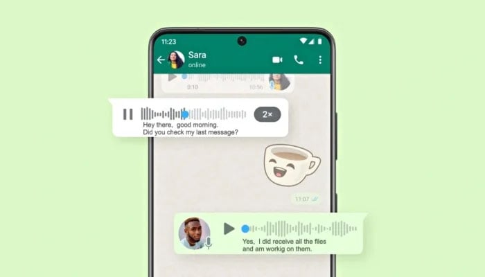 واٹس ایپ میں وائس ٹو ٹیکسٹ ٹرانسکرپشن فیچر 3 ماہ بعد صارفین کو دستیاب، استعمال کا طریقہ جانیں