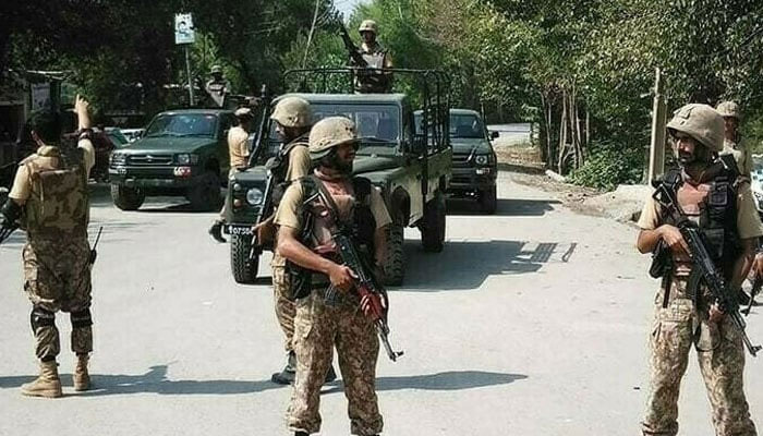 خیبرپختونخوا کے مختلف علاقوں میں 2 جھڑپوں میں سکیورٹی فورسز نے6 خوارج کو ہلاک کردیا