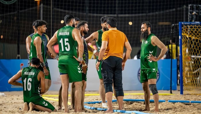 پاکستان ایشین بیچ ہینڈ بال چیمپئن شپ کے سیمی فائنل میں پہنچ گیا