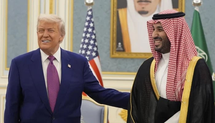ٹرمپ نے سعودی ولی عہد شہزادہ محمد بن سلمان کو عظیم اور بے مثال شخصیت قرار دیدیا