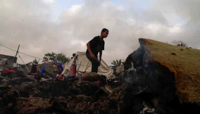 غزہ: صبح سے جاری اسرائیلی حملوں میں 125 فلسطینی شہید