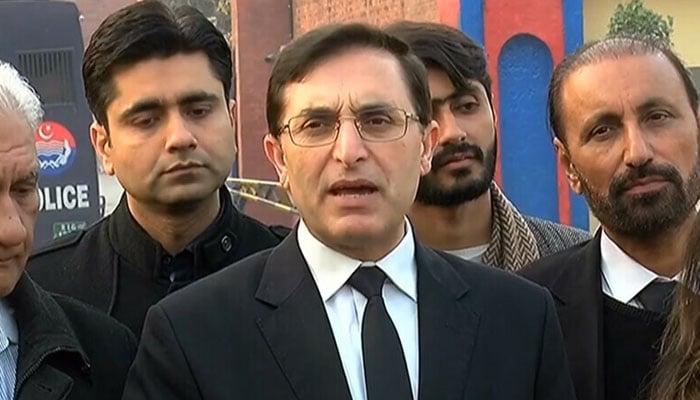 پی ٹی آئی نے تحریک عدم اعتماد لانےکا کوئی فیصلہ نہیں کیا، بیرسٹرگوہر