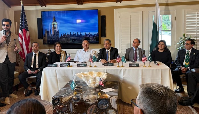 امریکا میں سفیر پاکستان کا دورہ کیلیفورنیا،بزنس لیڈرز اور کمیونٹی شخصیات سے ملاقات