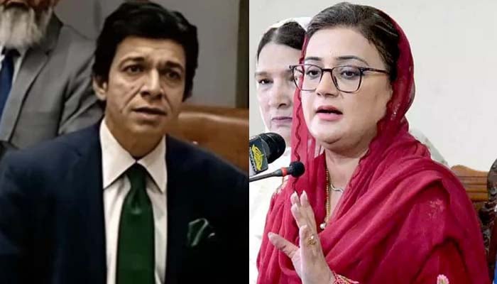 عظمیٰ بخاری نے فیصل واوڈا کو ’ذہنی مریض‘ اور ’سستا شاہ رخ خان‘ قرار دیدیا