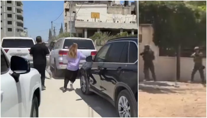 مقبوضہ مغربی کنارے میں اسرائیلی فوج کی یورپی سفارتکاروں کے وفد پر فائرنگ