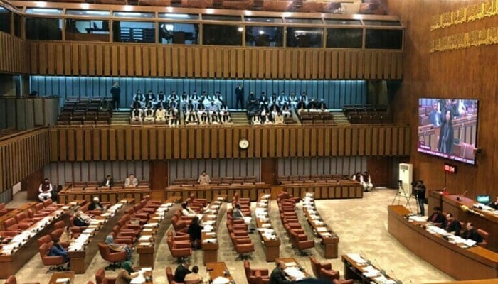 پاکستان نیوی آرڈینینس میں ترمیم کا بل سینیٹ میں پیش