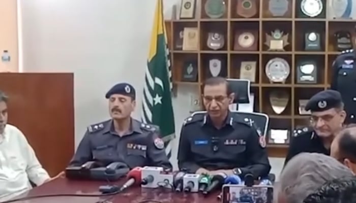 آزاد کشمیر میں دہشتگردی کیلئے افغان سرزمین استعمال ہوئی: آئی جی آزاد کشمیر