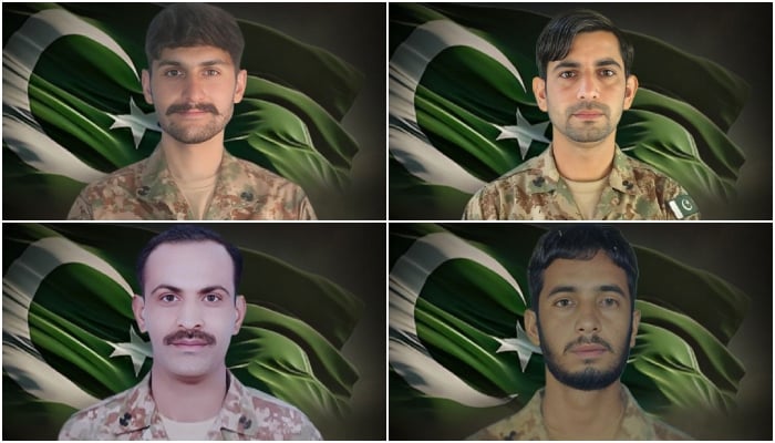 سکیورٹی فورسز کی خیبر پختونخوا میں کارروائیاں، لیفٹیننٹ  سمیت 4 جوان شہید،7 دہشتگرد ہلاک