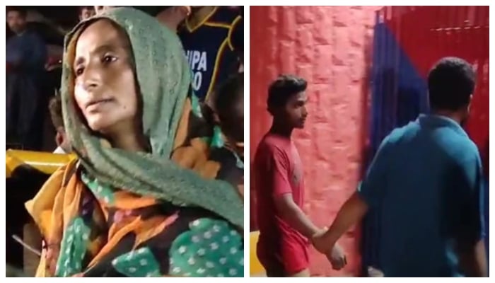 ملیر جیل سے فرار قیدی کی ماں نے بیٹے کو خود واپس جیل پہنچا دیا، ویڈیو وائرل