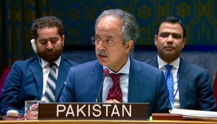 غزہ جنگ بندی کی قرارداد مسترد ہونا عالمی انسانی قوانین کی خلاف ورزی ہے: پاکستان