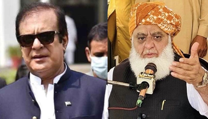 گرینڈ الائنس میں شمولیت کی باتوں سے مولانا کی مقبولیت بڑھ گئی تھی: شبلی فراز