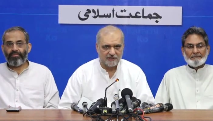 جماعت اسلامی کا ایک لاکھ 25 ہزار تنخواہ تک ٹیکس چھوٹ دینے کا مطالبہ