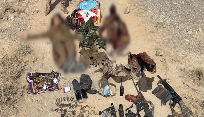 بلوچستان کے ضلع کچھی میں سکیورٹی فورسز کی کارروائی میں 2 دہشتگرد ہلاک