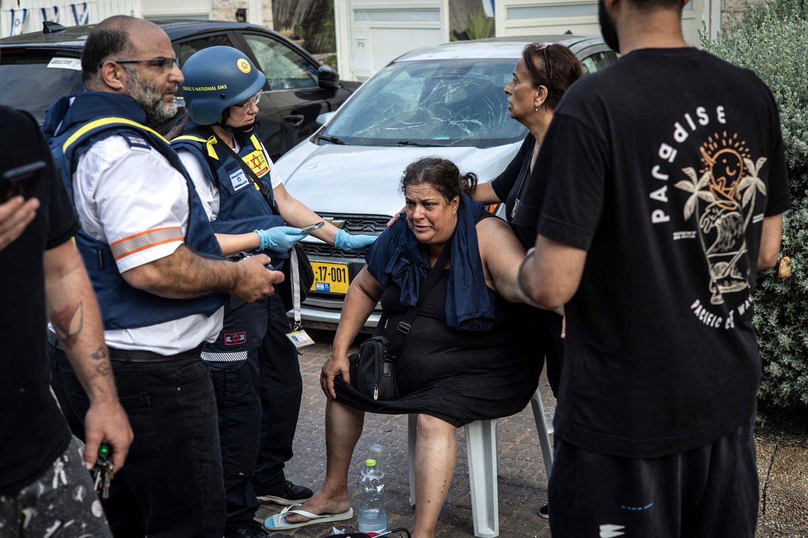 تصاویر: ایران کے جوابی حملوں میں اسرائیل میں ہونے والی تباہی کے مناظر