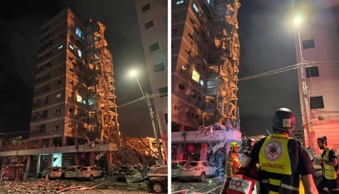 ایران کا اسرائیل پر ایک بار پھر میزائلوں اور ڈرونز سے حملہ