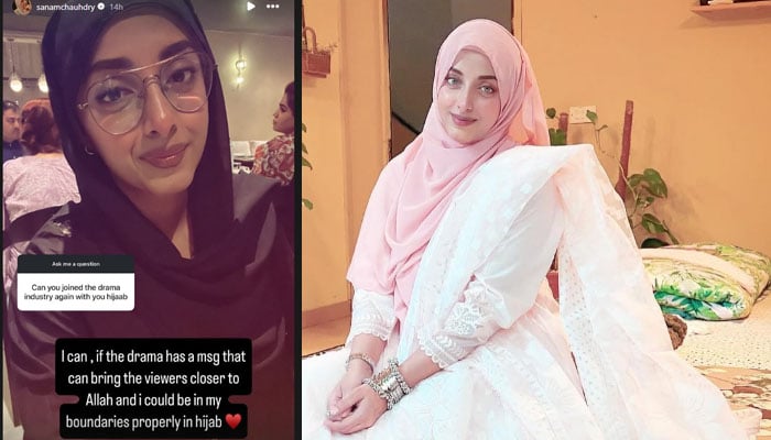 صنم چوہدری نے ڈرامہ انڈسٹری میں مشروط واپسی کا عندیہ دیدیا