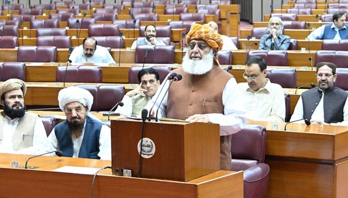 پاکستان کوکھل کر ایران کے ساتھ کھڑا ہوجانا چاہیے: مولانا فضل الرحمان