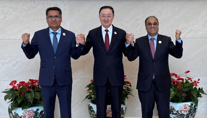 چین، پاکستان اوربنگلادیش سہ فریقی اجلاس، شراکت داری اور اچھی ہمسائیگی پر مبنی باہمی تعاون پر متفق