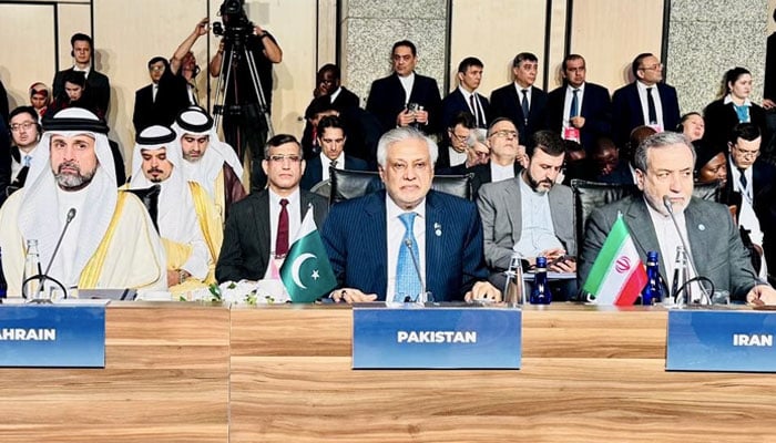 پانی روکنا کسی صورت قبول نہیں، سندھ طاس معاہدہ  معطل کرنےکو جنگ کے مترادف سمجھتے ہیں: اسحاق ڈار