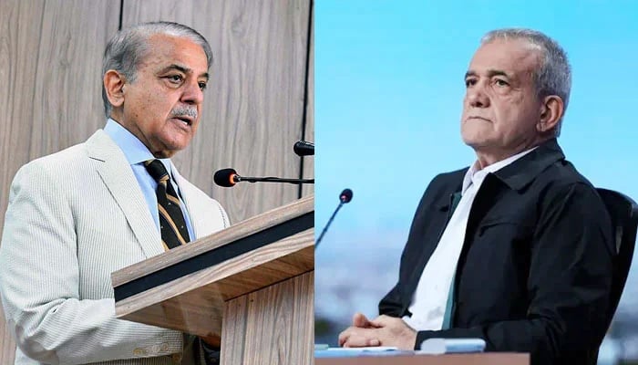 امریکی حملے عالمی قوانین کی سنگین خلاف ورزی ہیں: وزیراعظم کی ایرانی صدر سے گفتگو