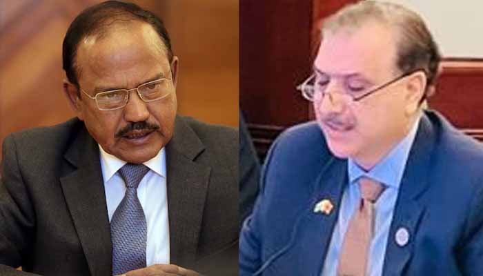 ایس سی او اجلاس: پاک بھارت مشیر قومی سلامتی آمنے سامنے، عاصم ملک نے اجیت ڈوول کو لاجواب کردیا