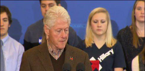 بل کلنٹن، اہلیہ کی انتخابی مہم چلانے کیلئے منظر عام پر آگئے 