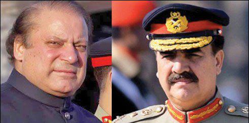 نوازشریف اورجنرل راحیل آج سعودی عرب روانہ ہونگے