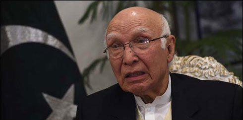 اوباما ہمارے مسائل میں اضافہ نہ کریں ، سرتاج عزیز