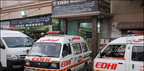 کراچی:ویندر مقابلے میں ہلاک ملزم کی لاش لواحقین نے وصولی کرلی
