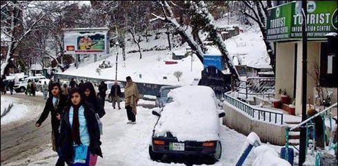 ملک کے بالائی علاقے برفباری کے بعد سرد ہواؤں کی لپیٹ میں